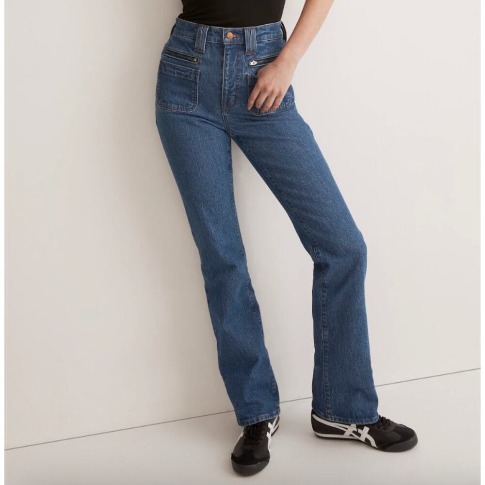 Madewell‎ Women's The Perfect Vintage Flare Jeans 29 Blue Denim